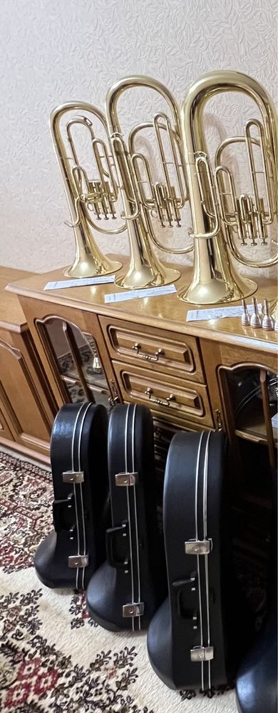 Продам духовые инструменты фирма Amati, производство Чехословакия.