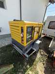 Generator diesel Atlas Copco QAS 40 ST3 – 40 kVA, 600 h, tractabil