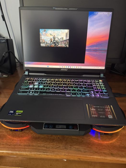 laptop gaming msi vector 16. Ultra 9 275HX, 32 gb ram, rtx 5080 16 gb