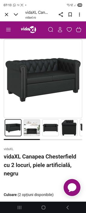 Set canapele 1- 3 persoane 2- 2 persoane