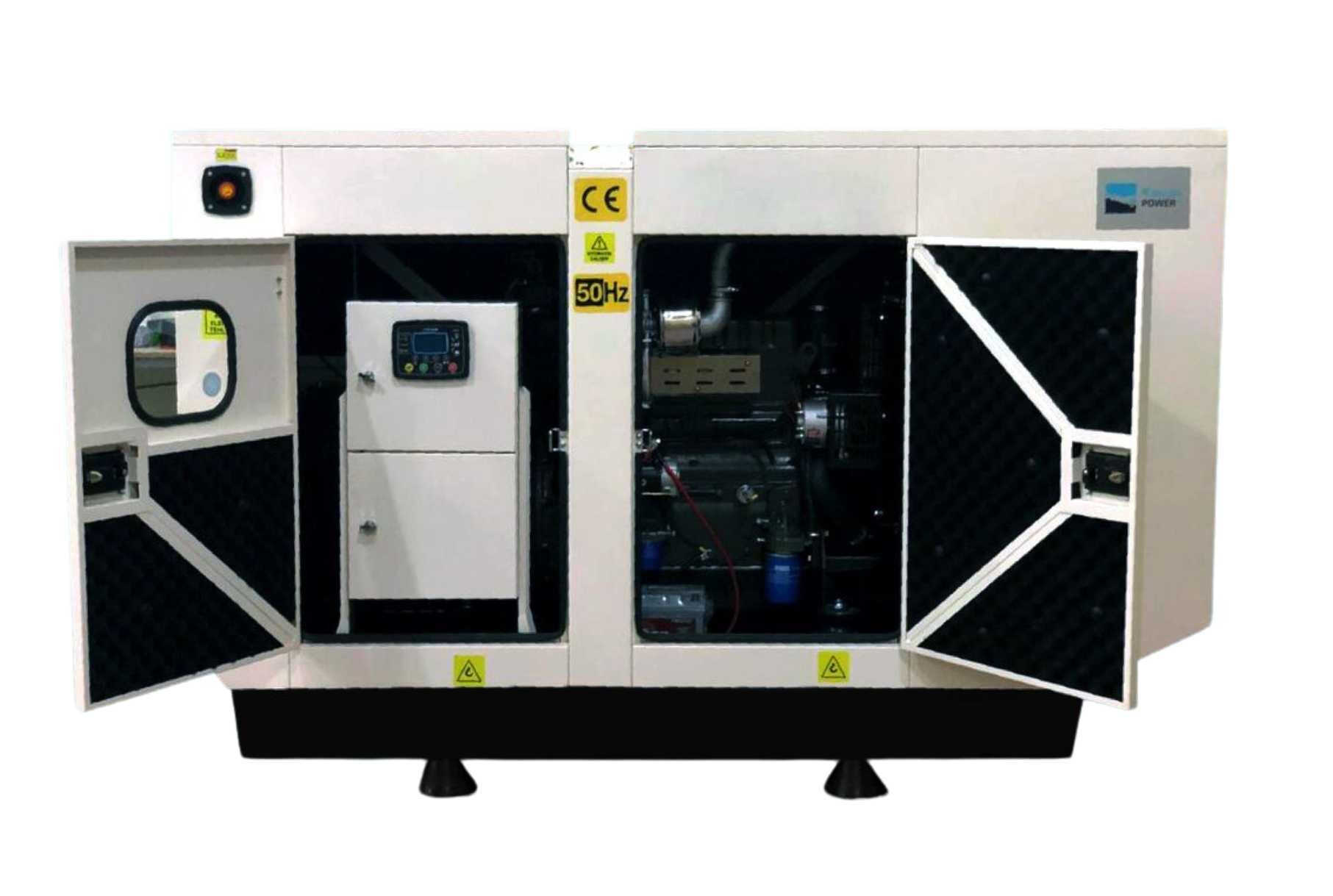 Generator de curent Kaplan 90kVA 400V insonorizat motor Ricardo KPR-90