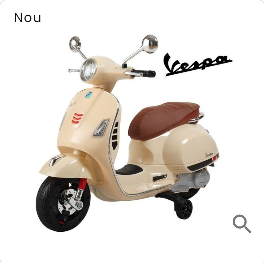 Scuter electric Vespa pt copii