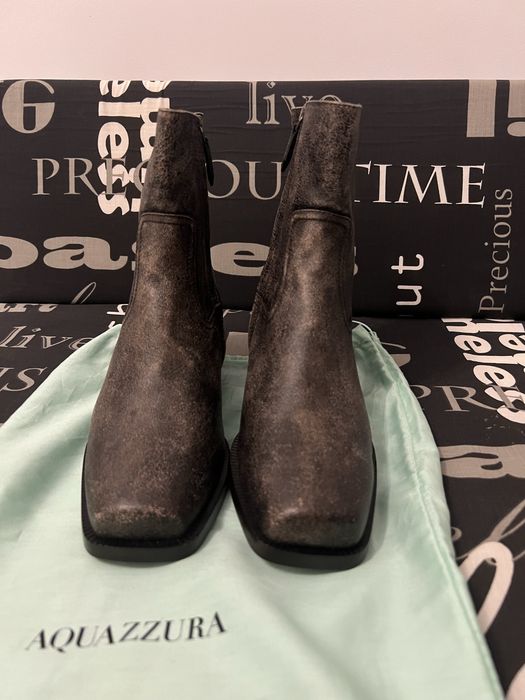 Aquazzura Out Law Lined Bootie 40