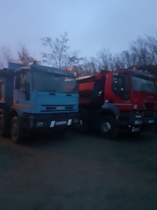 Inchiriez camion 8x4 și excavatoare pt lucrări în construcții
