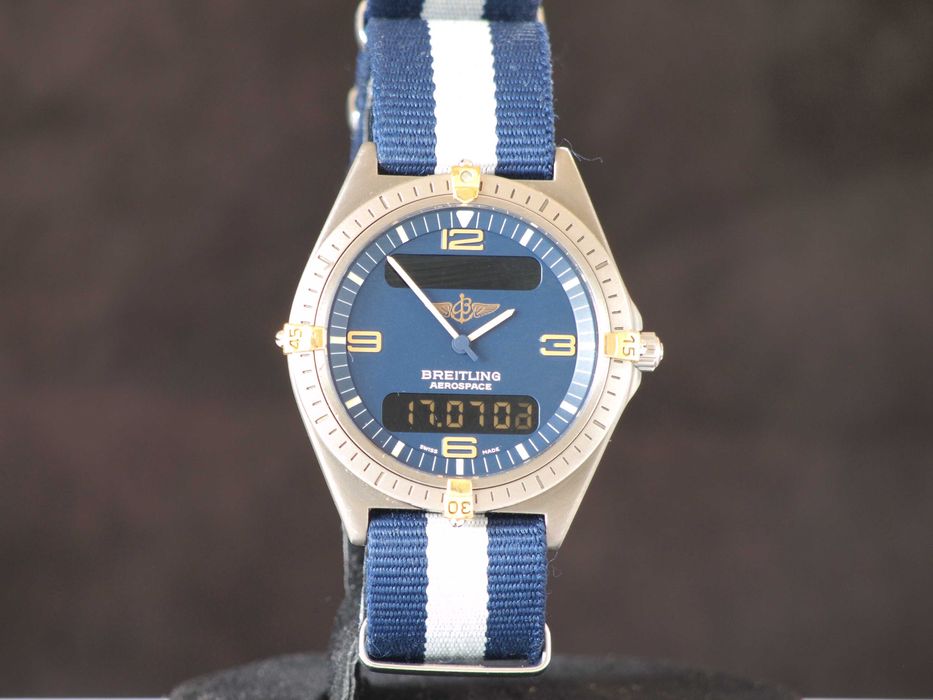 Breitling Aerospace Titanium NASA WATCH, раритетен Часовник