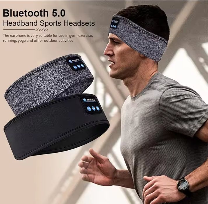 Bandana cu căști bluetooth