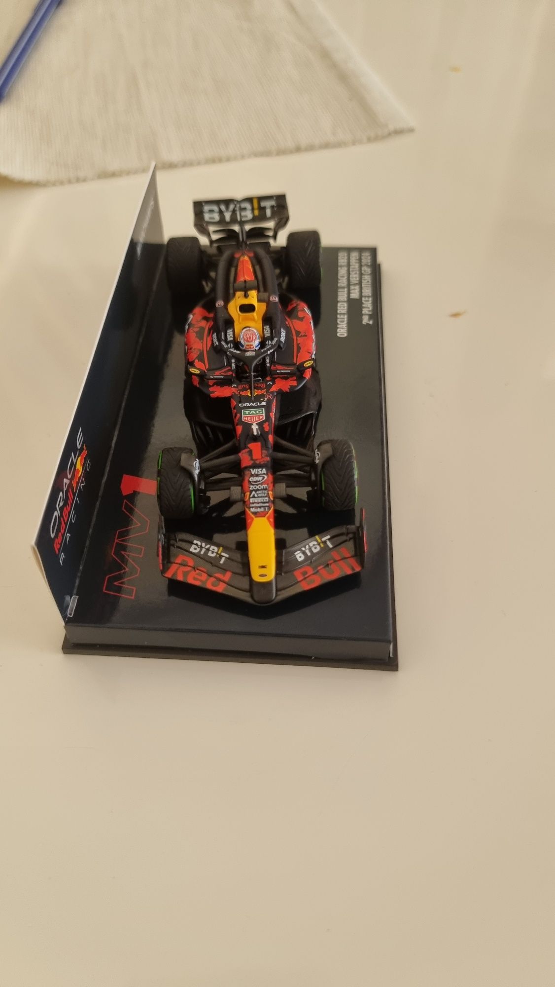 Red bull rb20 British gp special livery Max Verstappen