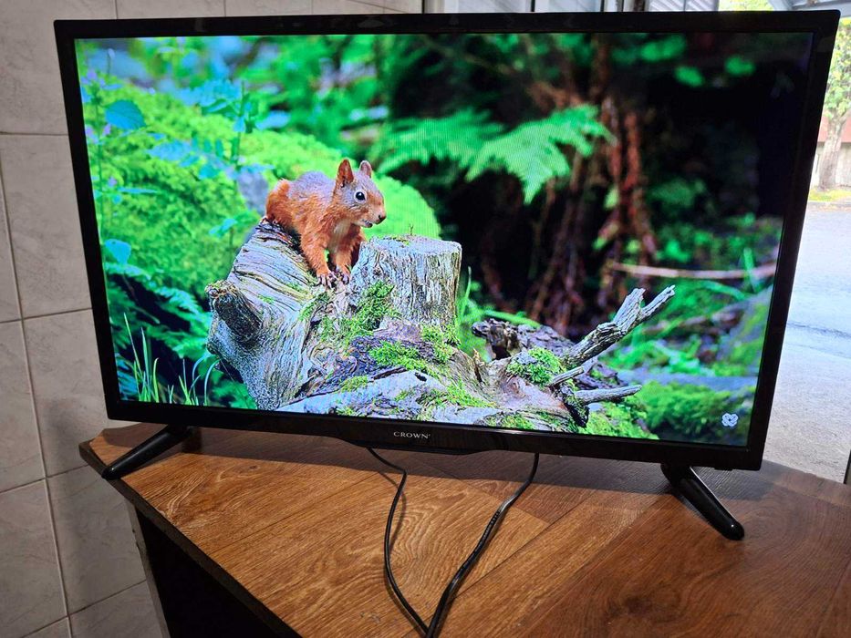 Телевизор Crown 32133, 32" LED, TV, DVB-T/C/MPEG4, SCART, VGA, HDMI,