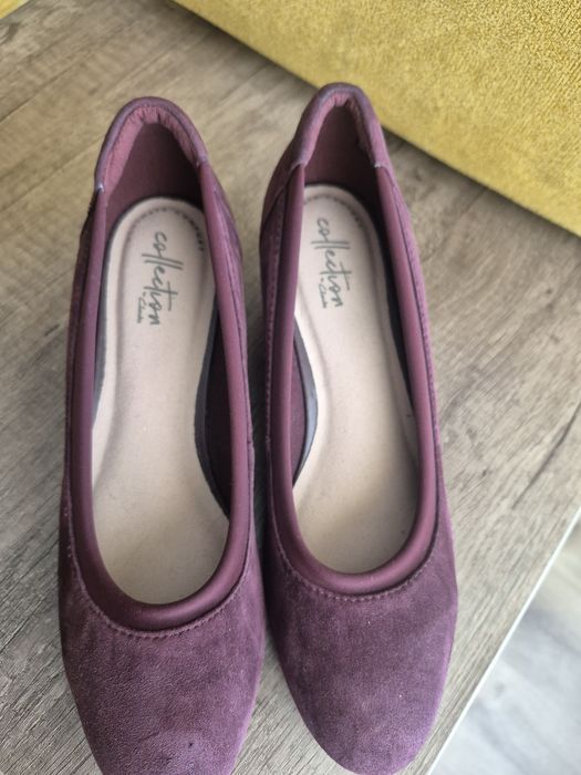 Чисто нови дамски обувки Clarks