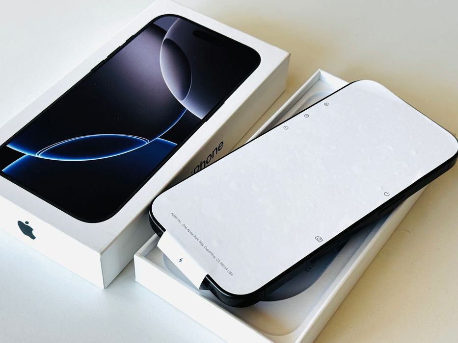 НОВ! Iphone 16 Pro 256GB Black Titanium Гаранция 1 година