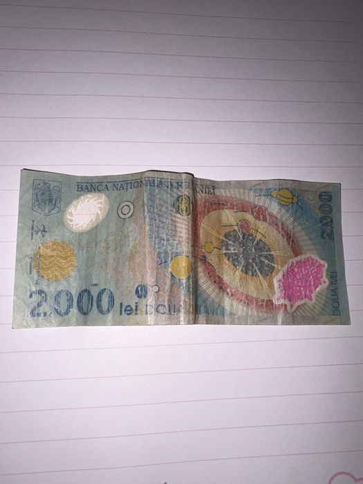 Bacnota eclipsa 2000 lei