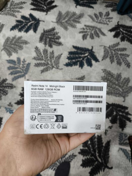 Redmi Note 14 (6/128) Yangi