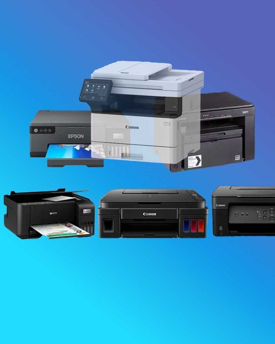 Принтеры МФУ Canon, Epson