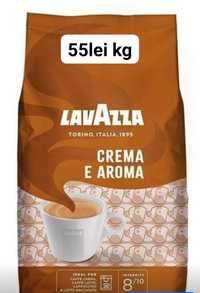 Vand cafea boabe 1kg Lavazza 55lei kg