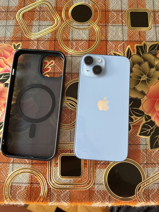 iPhone 14 128GB Albastru + Cutie + Husa