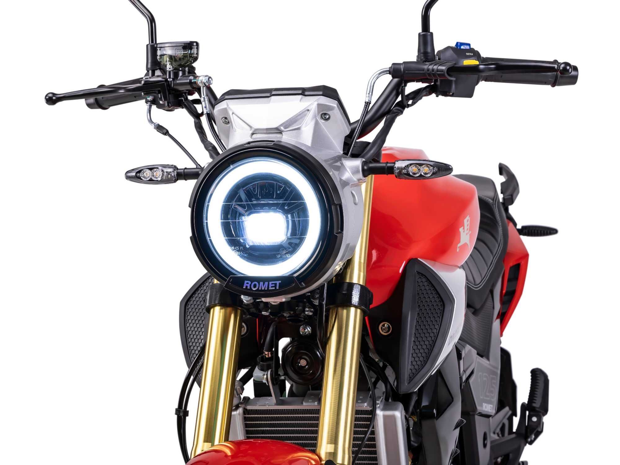 Motocicleta Romet Division 125cm3 rosu