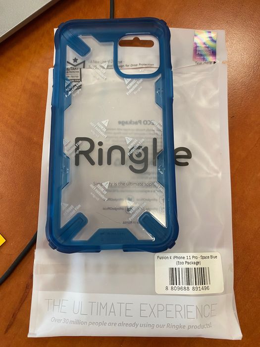 Husa Iphone 11 Pro Ringke Fusion X Military Grade protectie anti-soc