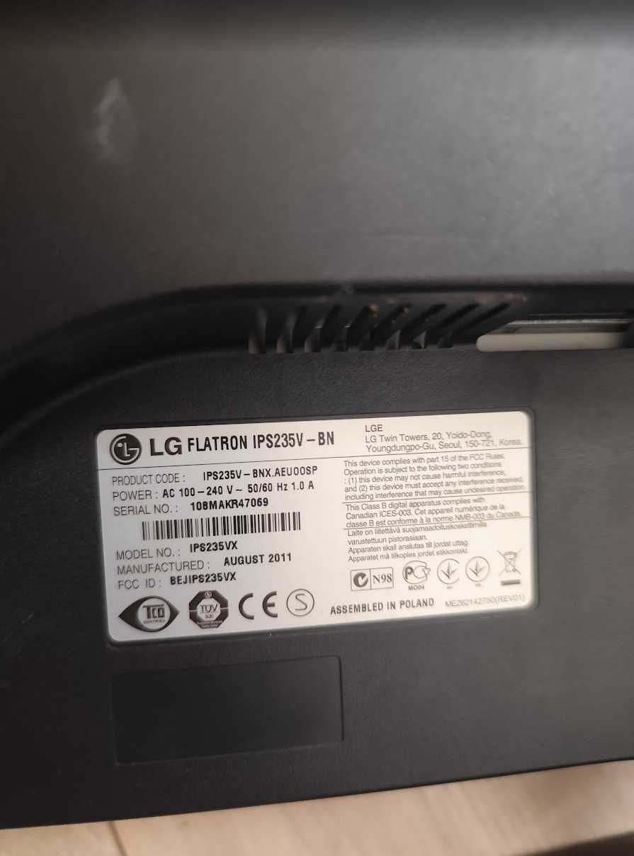 Монитор LG Flatron IPS235V-BN 23"