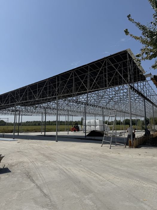 Konteyner yoki bozor profillaridan metal konstruksiya qurib beramiz