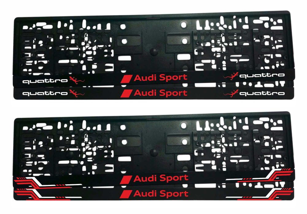 Комплект подложки/рамки за регистрационни номера AUDI