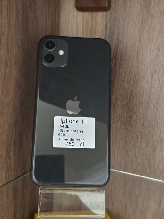 Iphone 11 64GB 92% Sanatate baterie