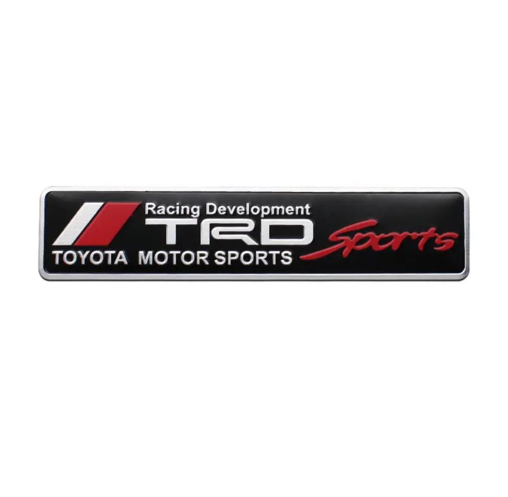 Emblema TRD / Accesorii auto Toyota / Stema Sigla Sticker Embleme