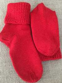 Продавам ръчно плетени  вълнени чорапи - 15 лева