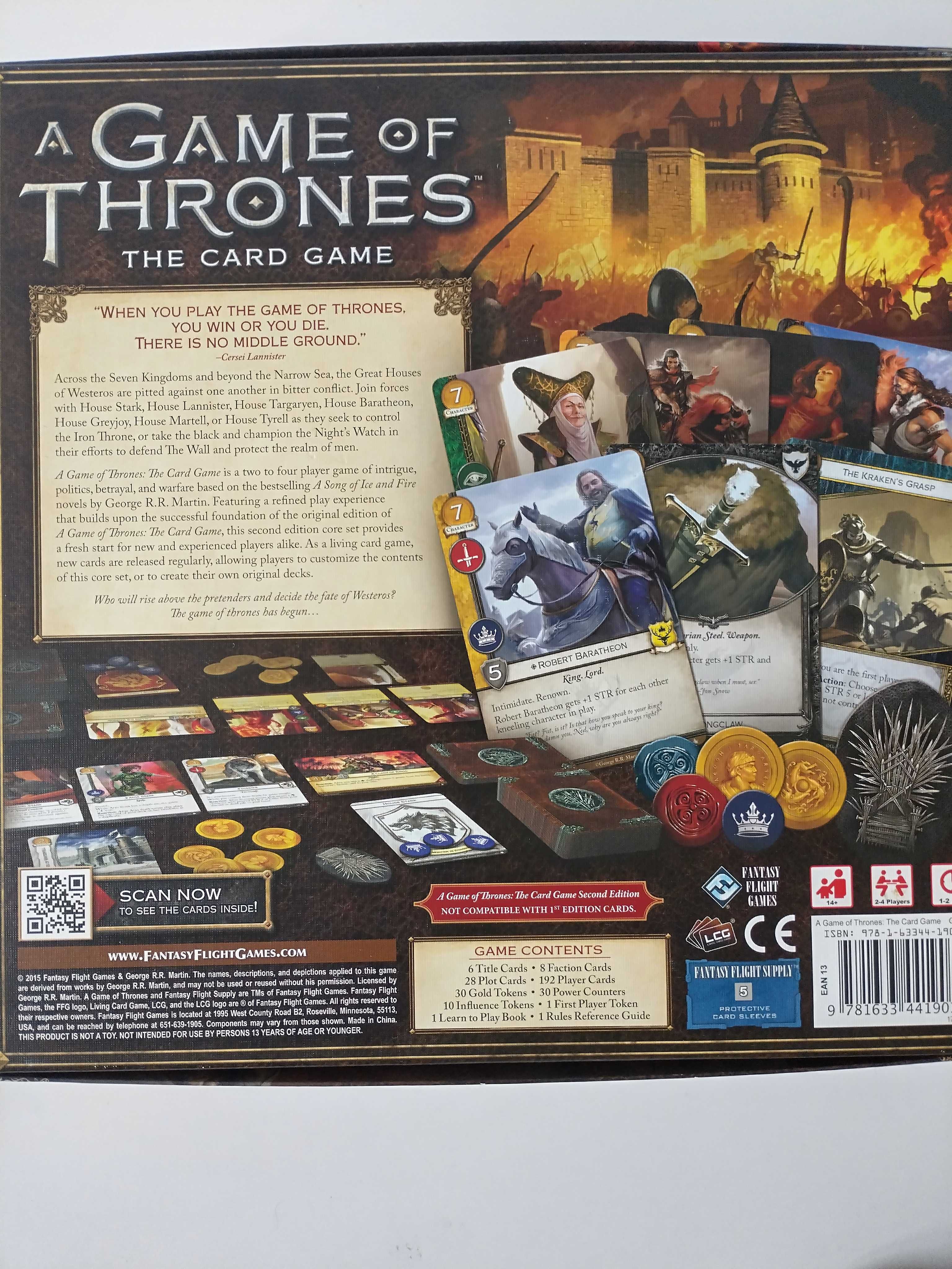 Настолна игра с карти - Game of Thrones