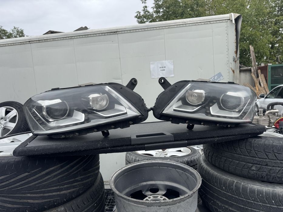 Bi-ксенонови фарове LED DRL  за VW Passat B7