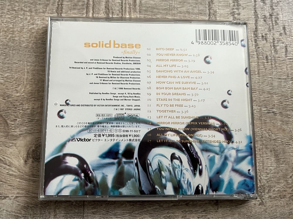 Cd-uri originale Solid Base (Eurodance anii 90)