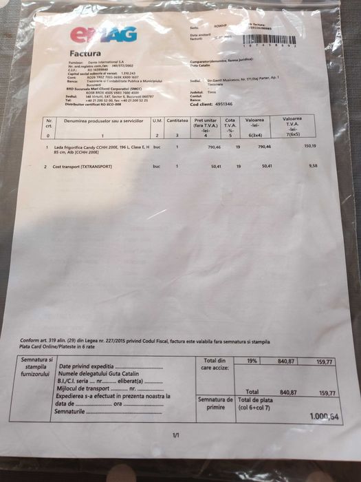 Lada frigorifica Candy CCHH 200E, 196 L