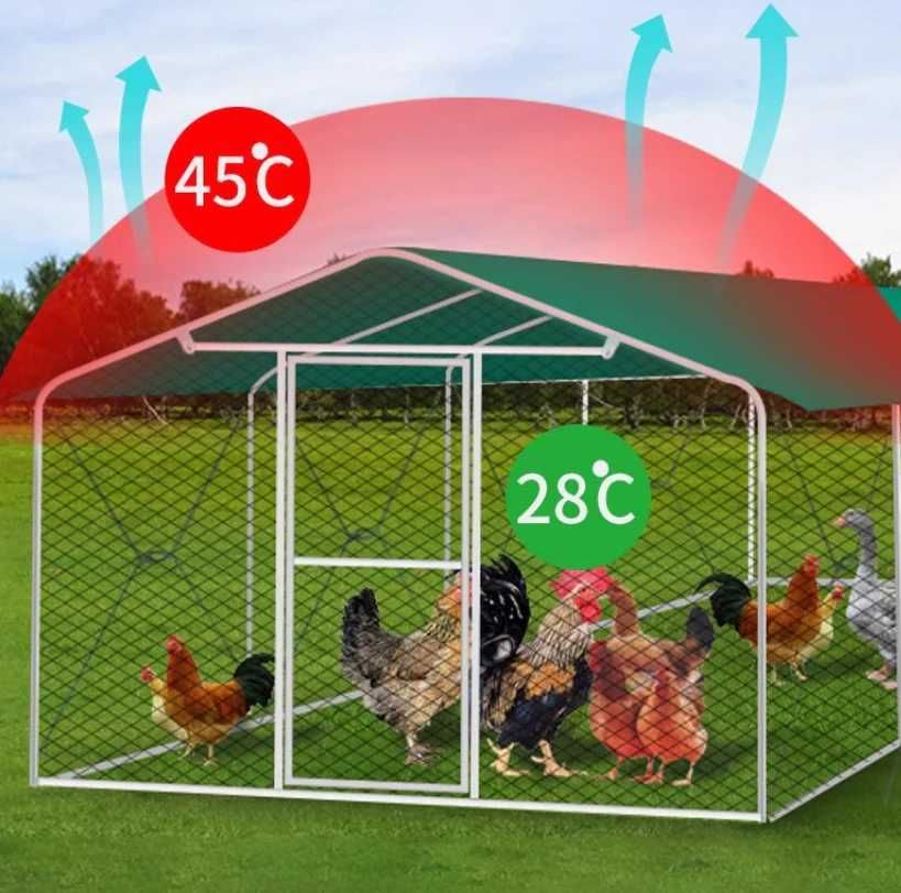 Adapost Exterior si Voliera Multifunctionala pentru Pasari (2x3x4m)