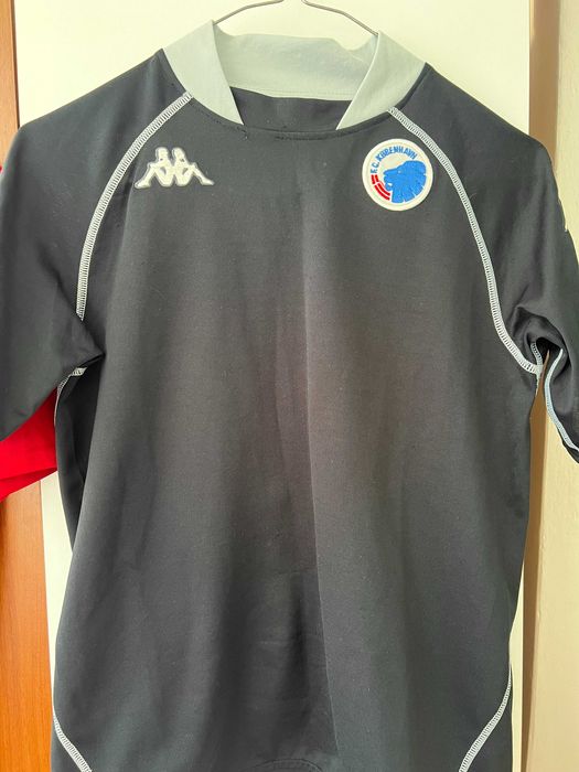 Tricou fotbal Danemarca and FC Copenhaga copii