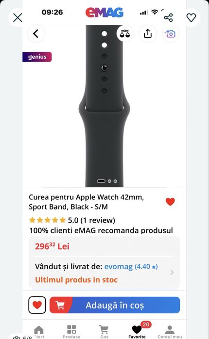 Curele/bratari originale Apple pentru Apple watch (toate seriile)