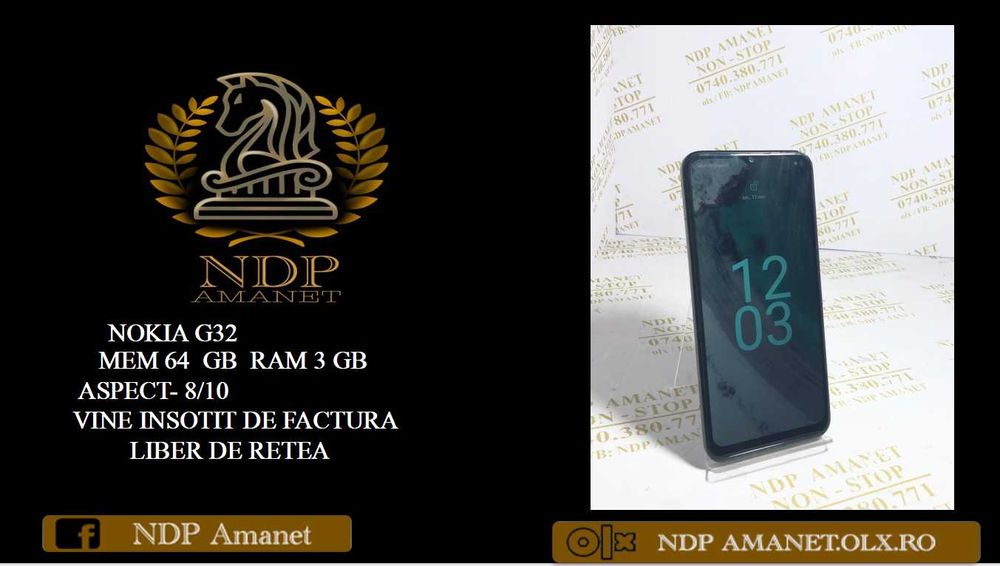 NDP Amanet Calea Mosilor 298 NOKIA G32 (39491)