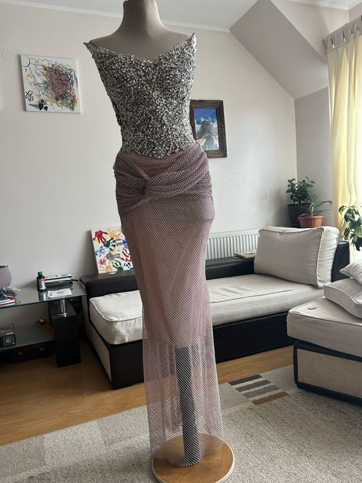Rochie cu corset, superba, marime XS, productie Kosovo