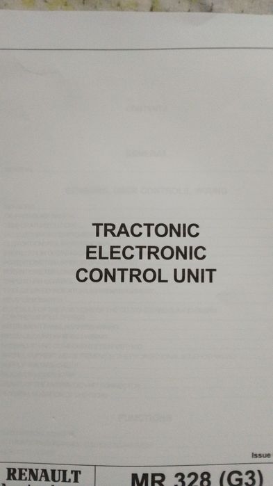 Manual reparatie  inversor Renault seria 54 și Temis tractonic