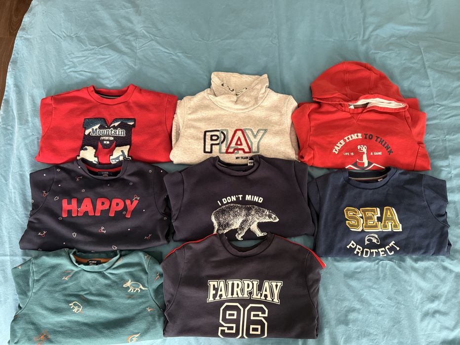 Дрешки на Okaidi и Zara за момче 140 см