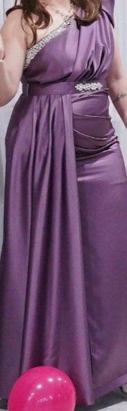 Rochie mov lunga