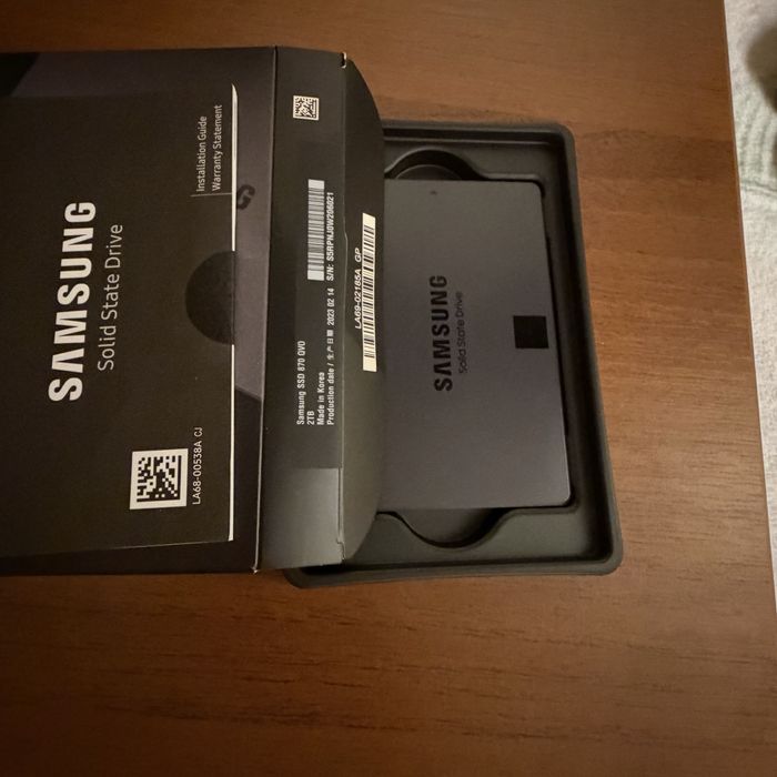 3 x SSD Samsung 870 QVO 2 TB Impecabile