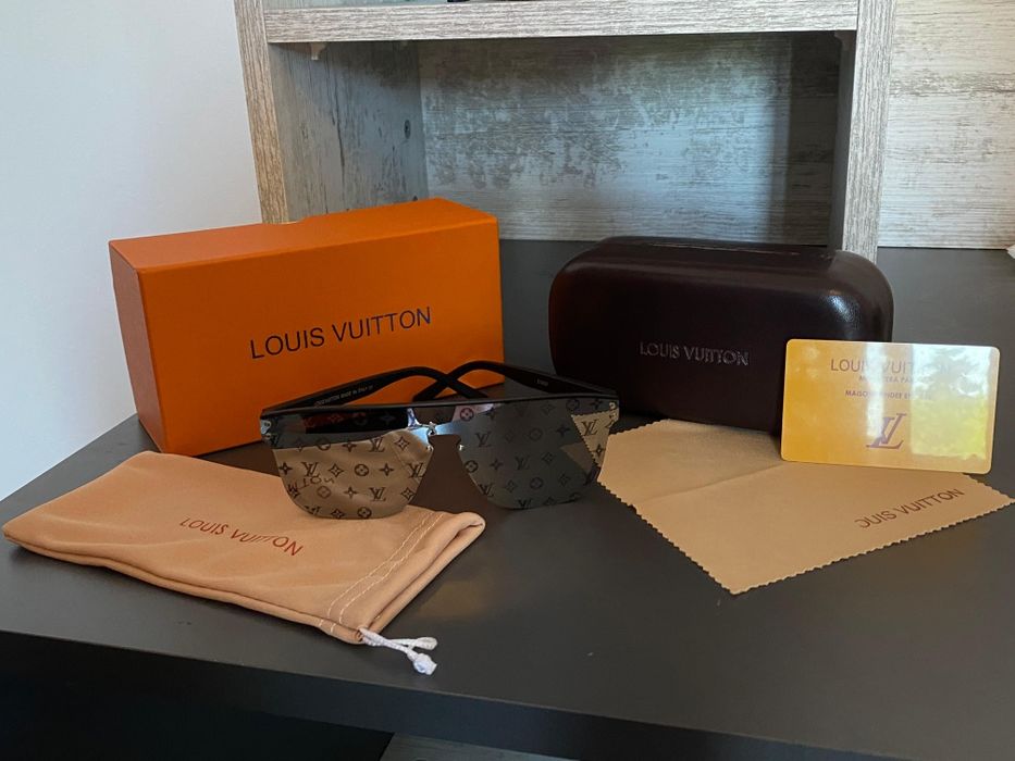 Ochelari de soare unisex de lux, model statement, cu etui și accesorii