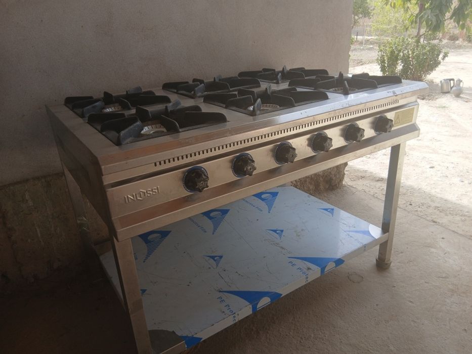 Gaz plita 6 ta garelkali