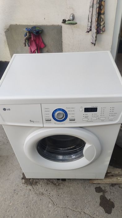 Продаётся стиральная машинка LG 5кг б/у