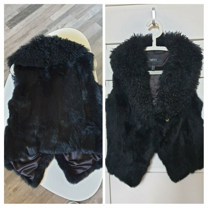 Vând vestă de blană naturală Nissa