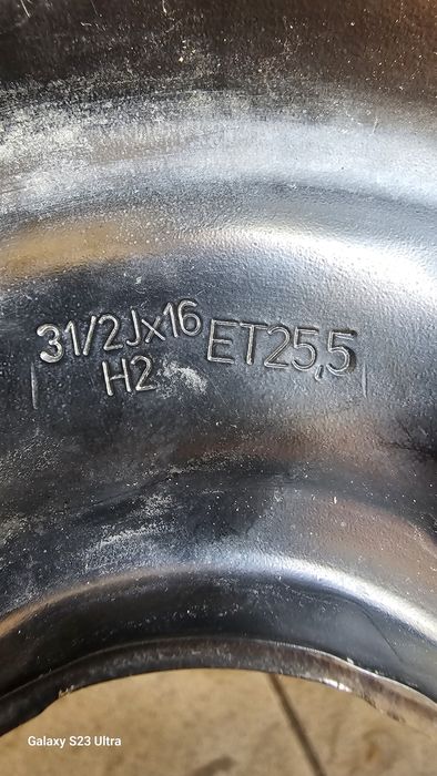 Резервна гума патерица 16 цола WV AUDI