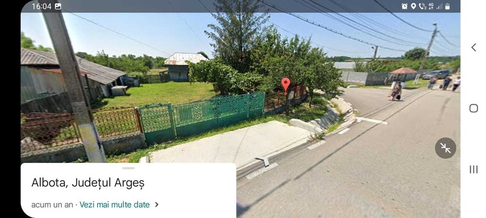 Vind teren Albota str. Morlovani 2100mp