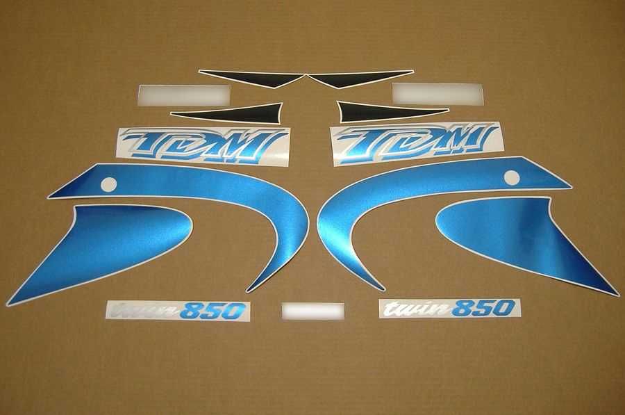 Стикери Yamaha 850/900 TDM 2000г.-2006г. Ямаха тдм лепенки графики