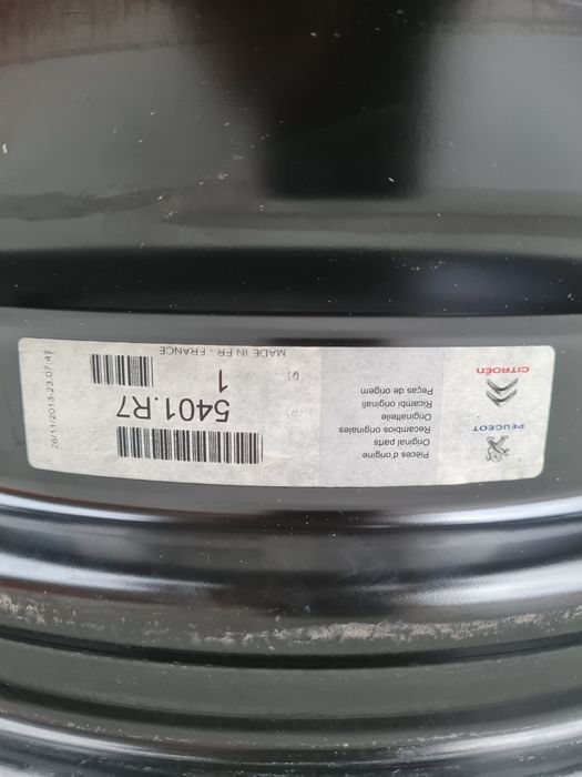 Оригинални жележни джанти за ПЕЖО СИТРОЕН PEUGEOT R16 4x108 ET32 7J