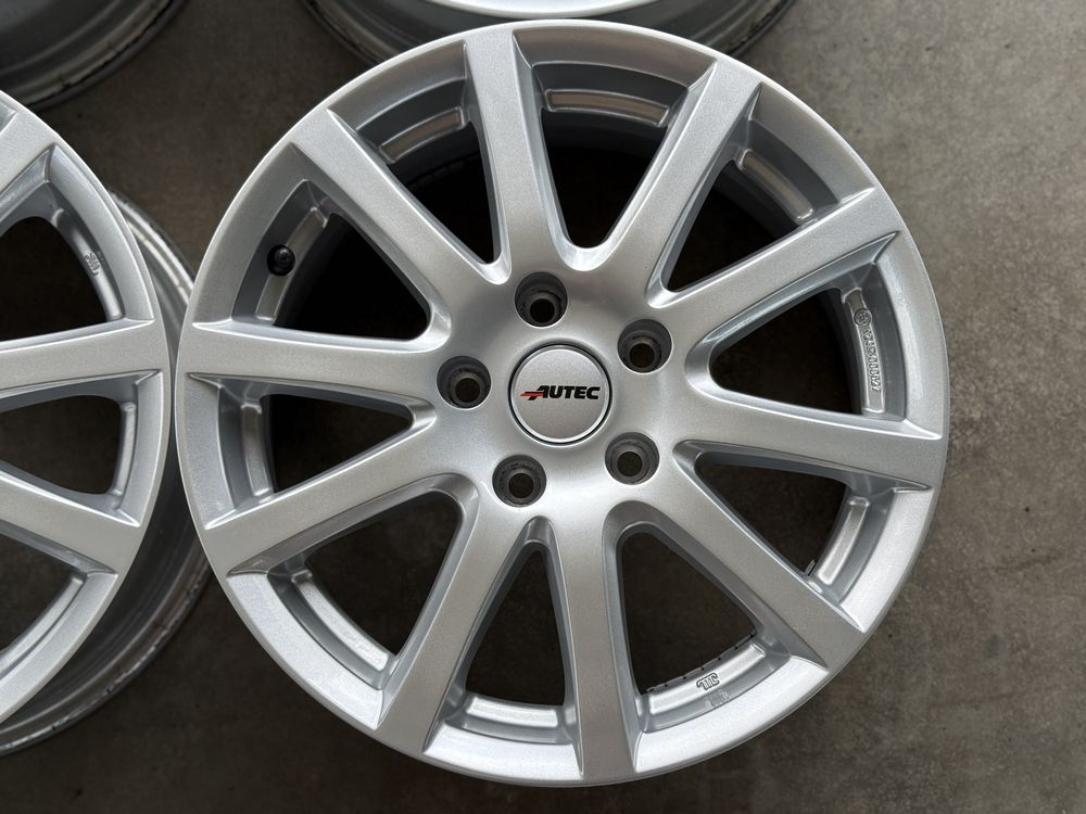 4бр. КАТО НОВИ 16” Джанти 5х112 “AUTEC” -VW/AUDI/VAG- 6,5Jx16- ET46