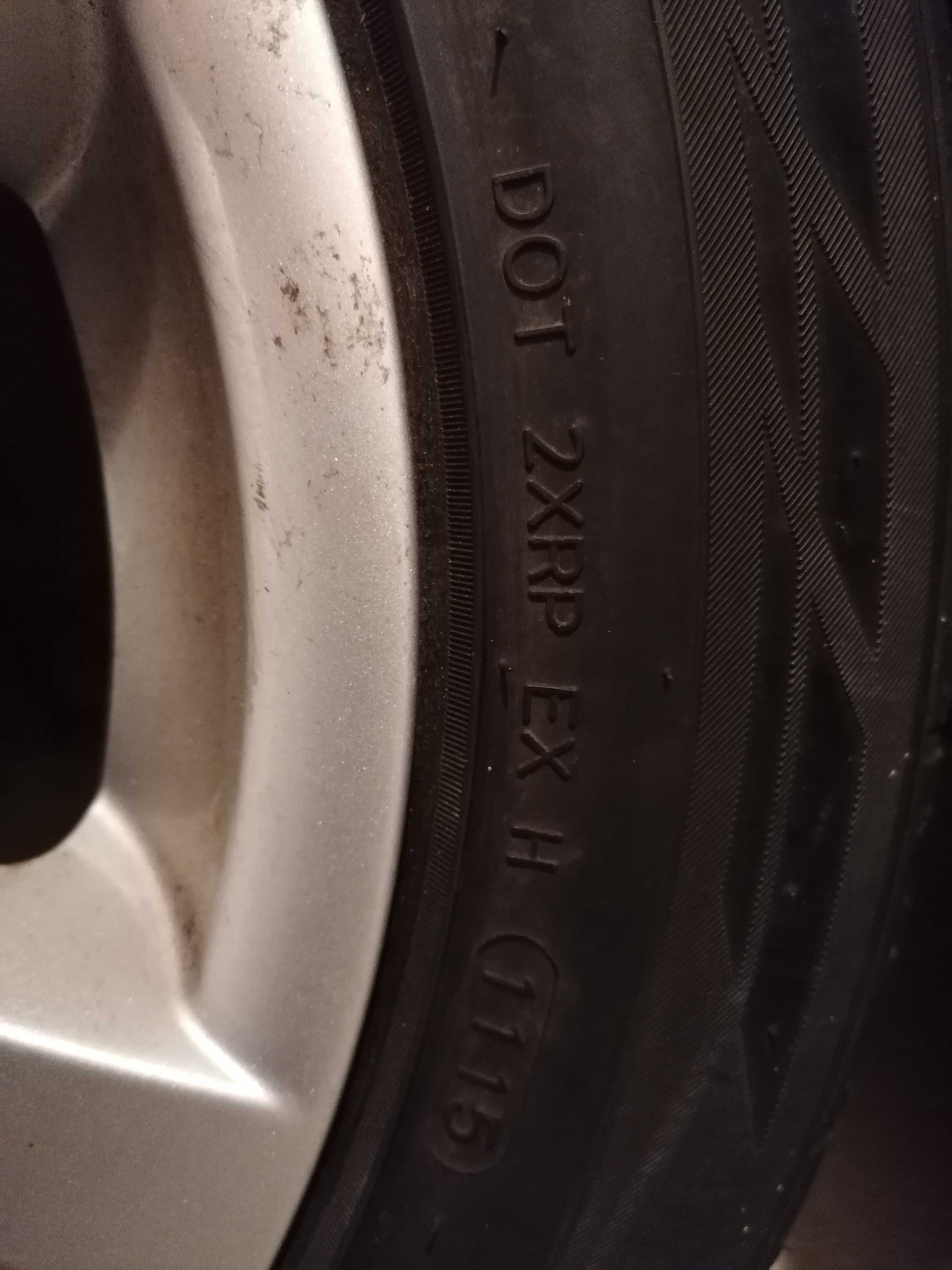 Джанти БМВ 16 цола 5 х 120 с летни гуми 205 Х 55. bmw Топ състояние